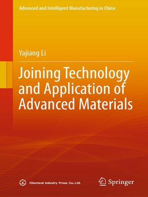 cover image of Joining Technology and Application of Advanced Materials